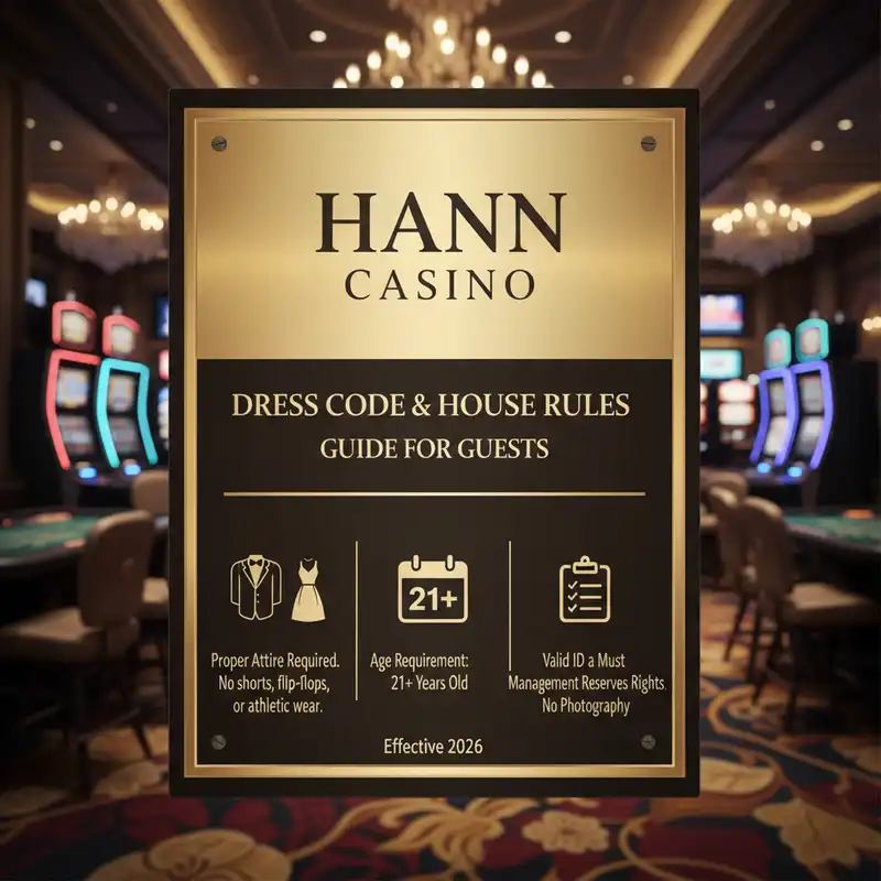 Hann Casino Dress Code at Panuntunan Gabay